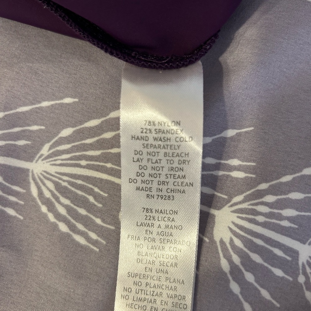 Alex Evenings Dress Rich Purple Faux Wrap, Ruched Size 10 - Picture 13 of 13